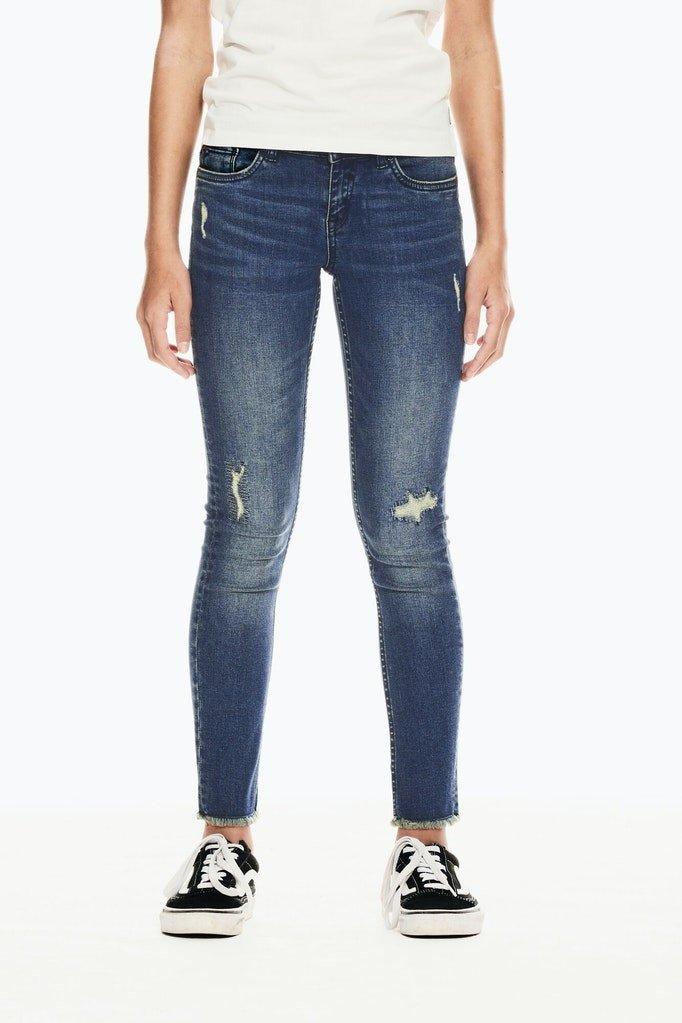 Mädchen Jeans Sara Dark Used Mädchen Blau 152 von GARCIA