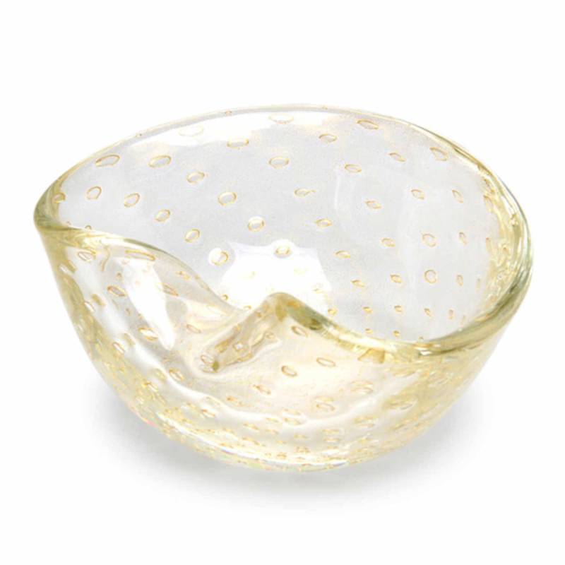 Bowl Balloton 1 Schüssel, Farbe transparent-gold von GARDECO