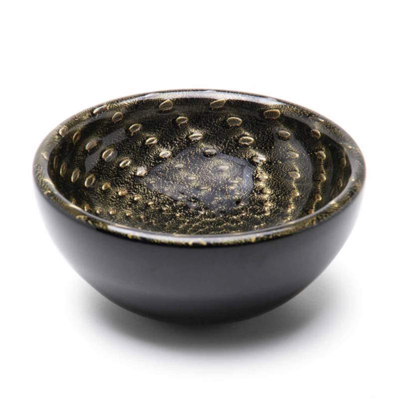 Bowl Balloton Schüssel, Farbe schwarz-gold von GARDECO