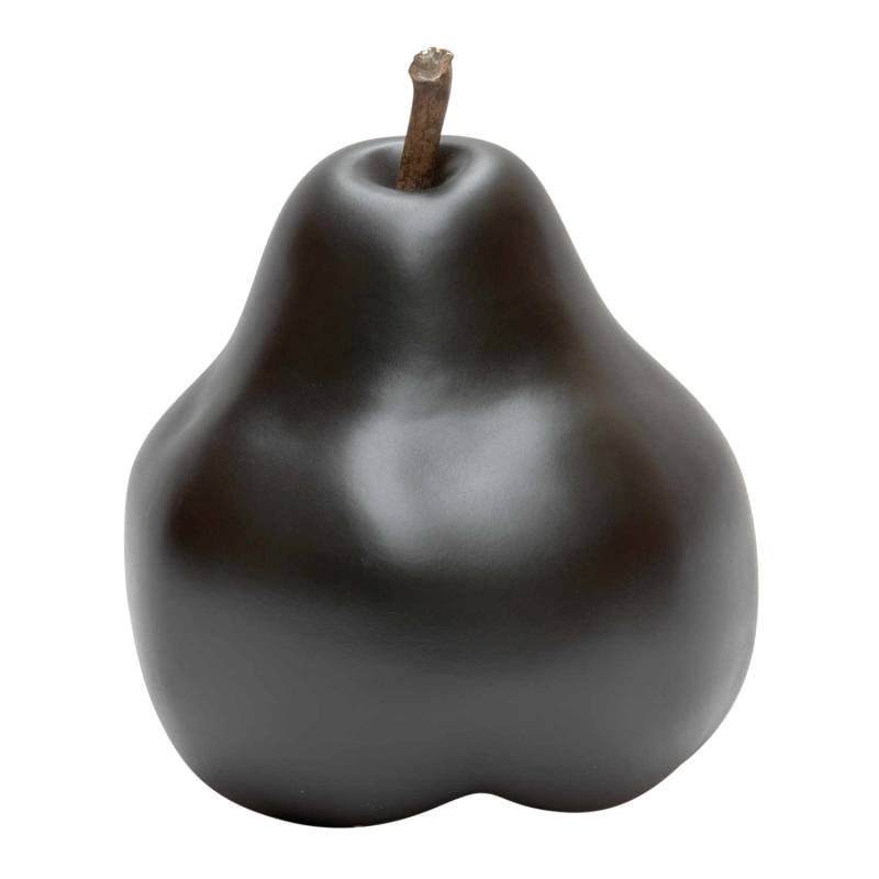 Pear Skulptur , Farbe gold, Grösse extra von GARDECO