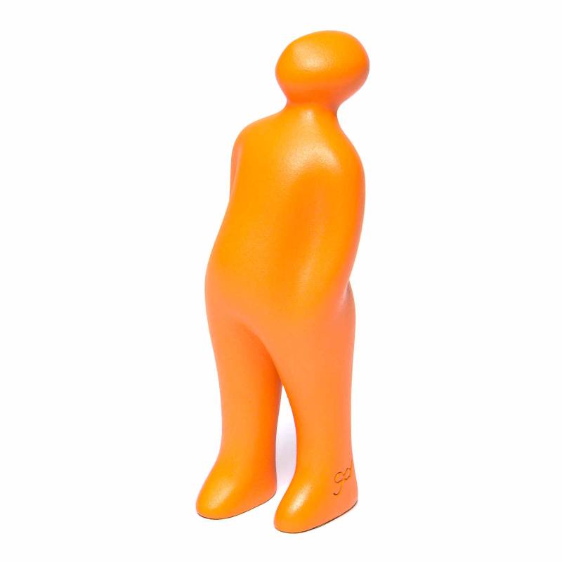 The Visitor Mini Skulptur , Farbe orange von GARDECO