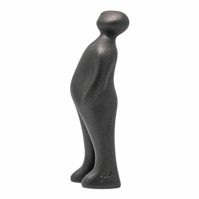 The Visitor Plus Skulptur , Farbe graphite von GARDECO