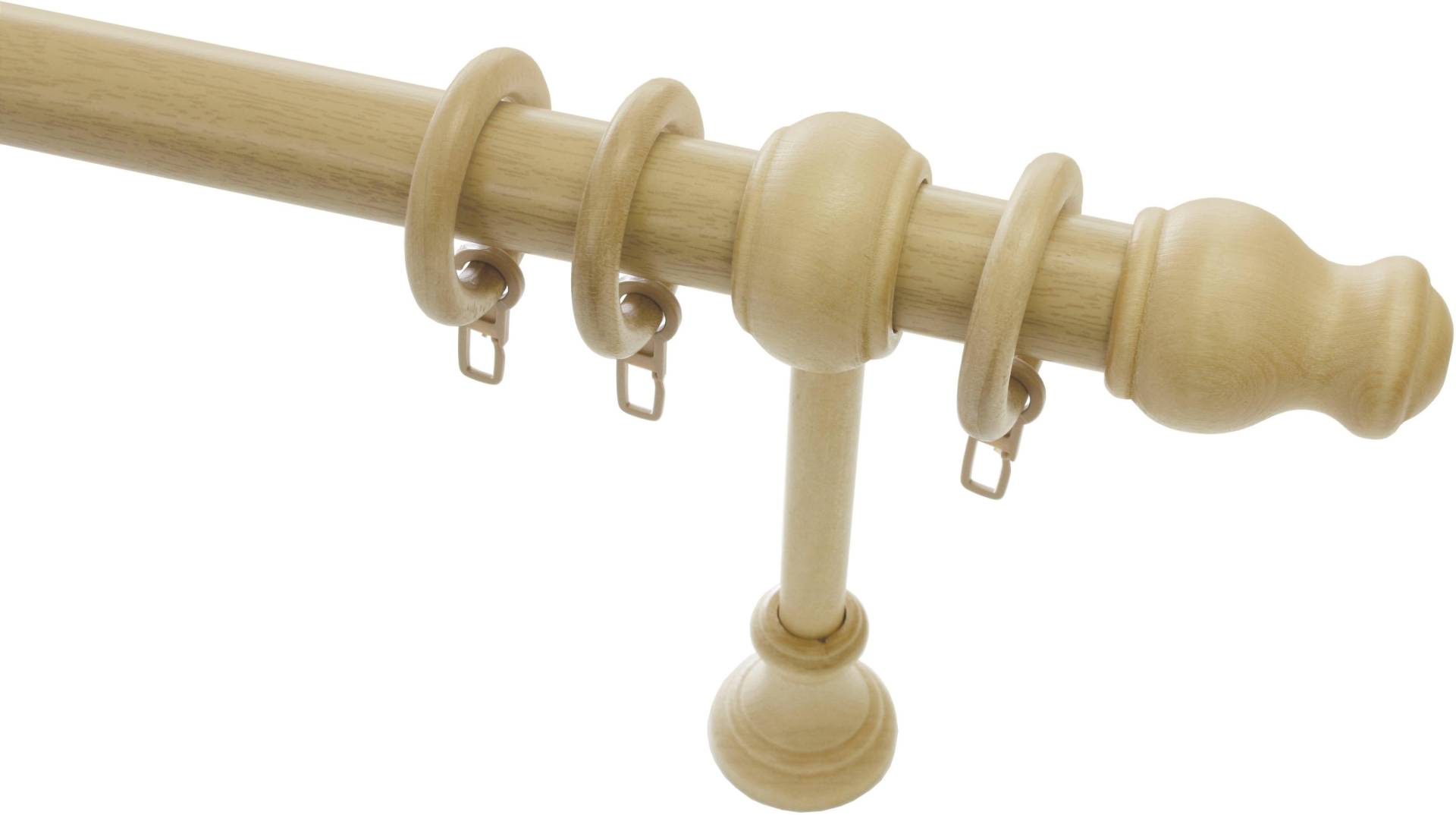 GARDINIA Gardinenstange »Set Holz«, 1 läufig-läufig, Fixmass, 1-Lauf GARDINIA Gardinenstange »Set Holz«, 1 läufig-läufig, Fixmass, 1-Lauf von GARDINIA