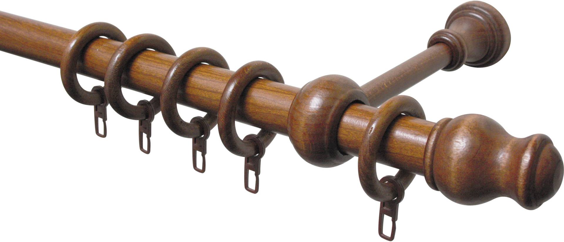 GARDINIA Gardinenstange »Set Holz«, 1 läufig-läufig, Fixmass, 1-Lauf GARDINIA Gardinenstange »Set Holz«, 1 läufig-läufig, Fixmass, 1-Lauf von GARDINIA