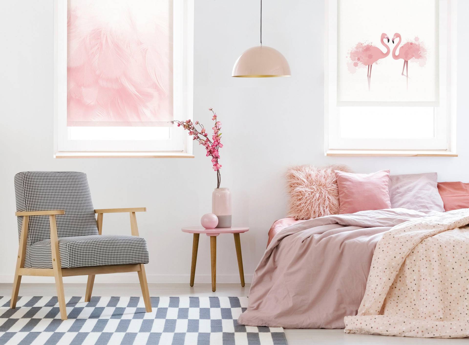 GARDINIA Seitenzugrollo »Easyfix Rollo Digiprint«, blickdicht, Sichtschutz, ohne Bohren, freihängend, mit Weidenkätzchen Motiv GARDINIA Seitenzugrollo »Easyfix Rollo Digiprint«, blickdicht, Sichtschutz, ohne Bohren, freihängend, mit Weidenkätzchen Motiv von GARDINIA