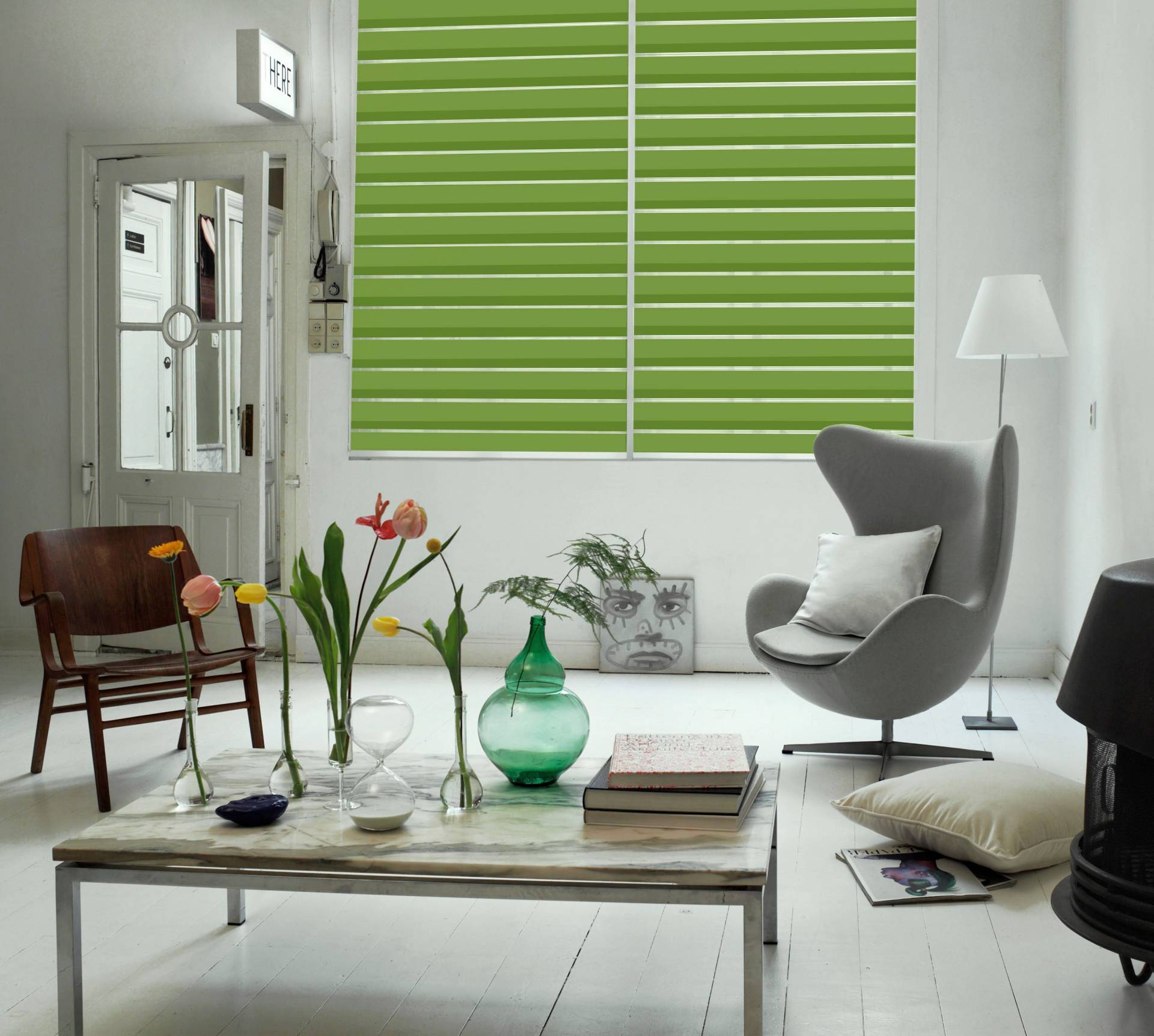 GARESA Doppelrollo »Duo-Rollo«, Lichtschutz, energiesparend, freihängend, Lichtregelung leicht gemacht, transparent und dicht in einem GARESA Doppelrollo »Duo-Rollo«, Lichtschutz, energiesparend, freihängend, Lichtregelung leicht gemacht, transparent und dicht in einem von GARESA