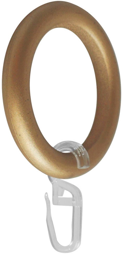 GARESA Gardinenring »Kunststoffring mit Haken«, (20 St.), für Durchmesser bis 28mm, einfache Montage von GARESA
