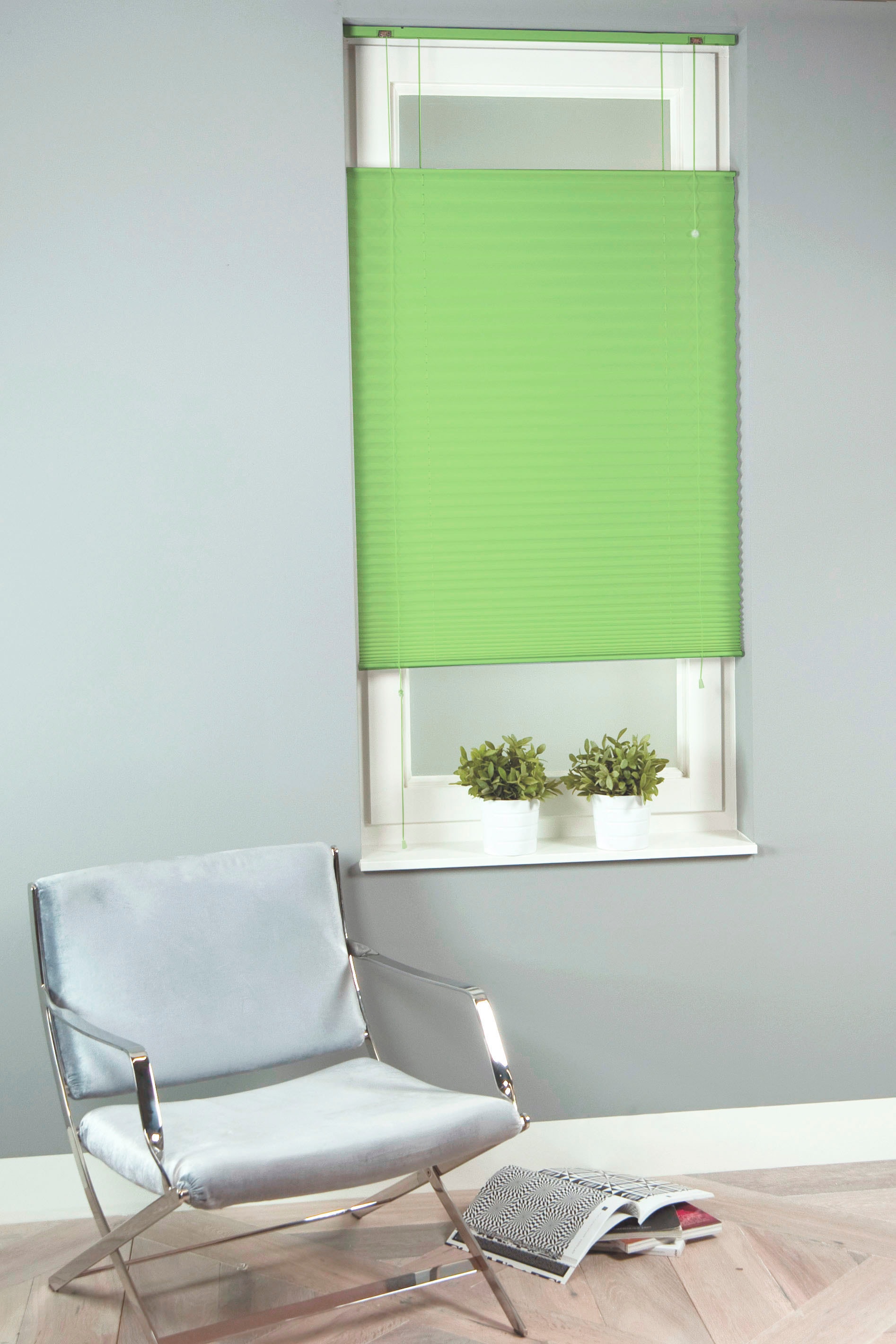 GARESA Plissee »Plissee«, Lichtschutz, energiesparend, freihängend, Lichteinfall am Fenster perfekt steuern, dichter Stoff GARESA Plissee »Plissee«, Lichtschutz, energiesparend, freihängend, Lichteinfall am Fenster perfekt steuern, dichter Stoff von GARESA
