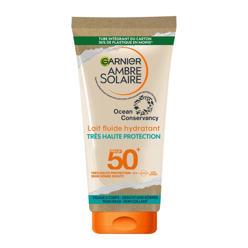 Ambre Solaire - Feuchtigkeitsspendende Flüssigmilch Eco-pack Spf 50+ von GARNIER