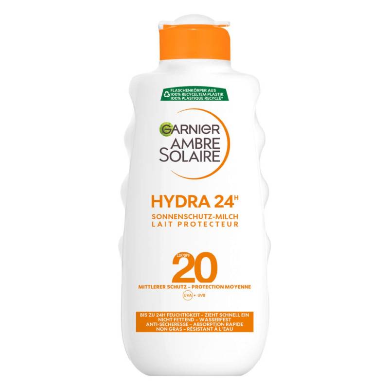 Ambre Solaire - Sonnenschutz-Milch LSF20 Hydra 24h von GARNIER