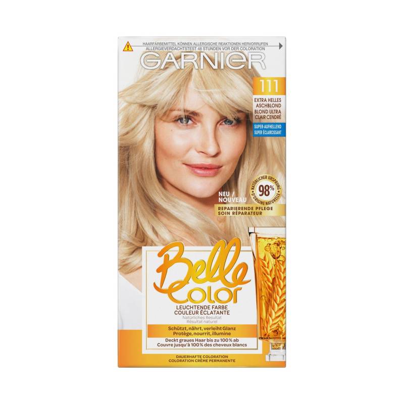 Belle Color Damen  Extra Helles Aschblond von GARNIER