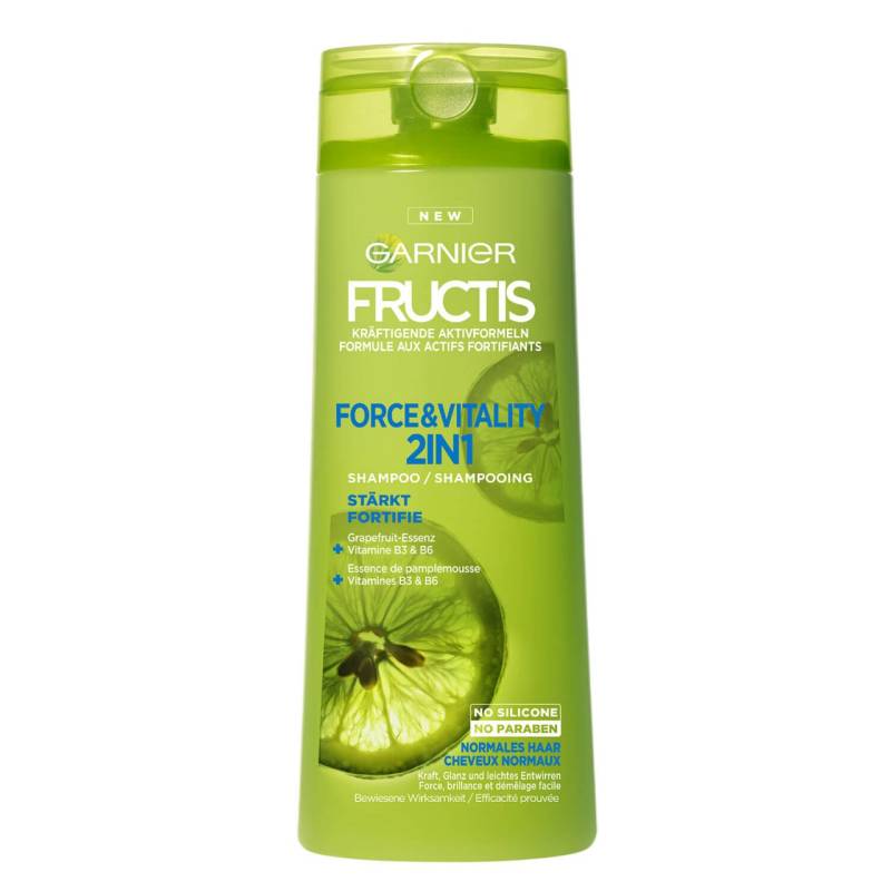 Fructis - Force & Vitality 2in1 Kräftigendes Shampoo von GARNIER