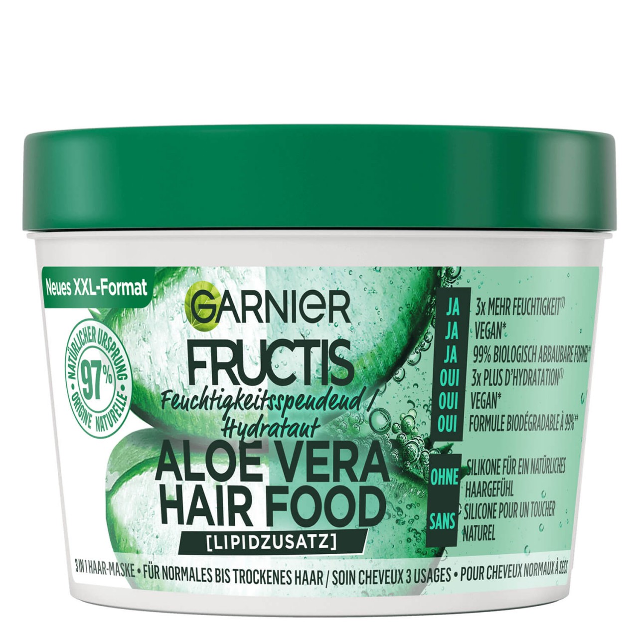 Fructis - Hair Food Aloe Vera 3in1 Maske von GARNIER