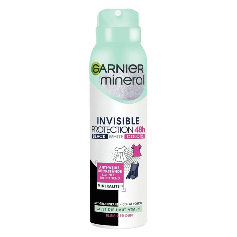 Garnier Mineral - Invisible Black, White & Colors Spray von GARNIER