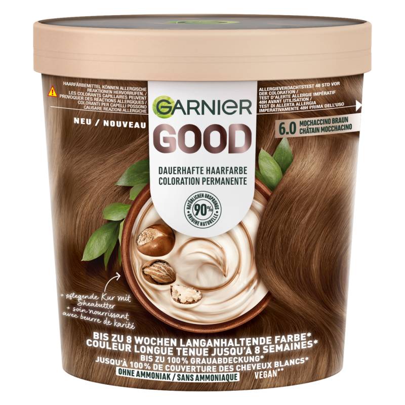 Good Color - Dauerhafte Haarfarbe 6.0 Mochaccino Braun von GARNIER