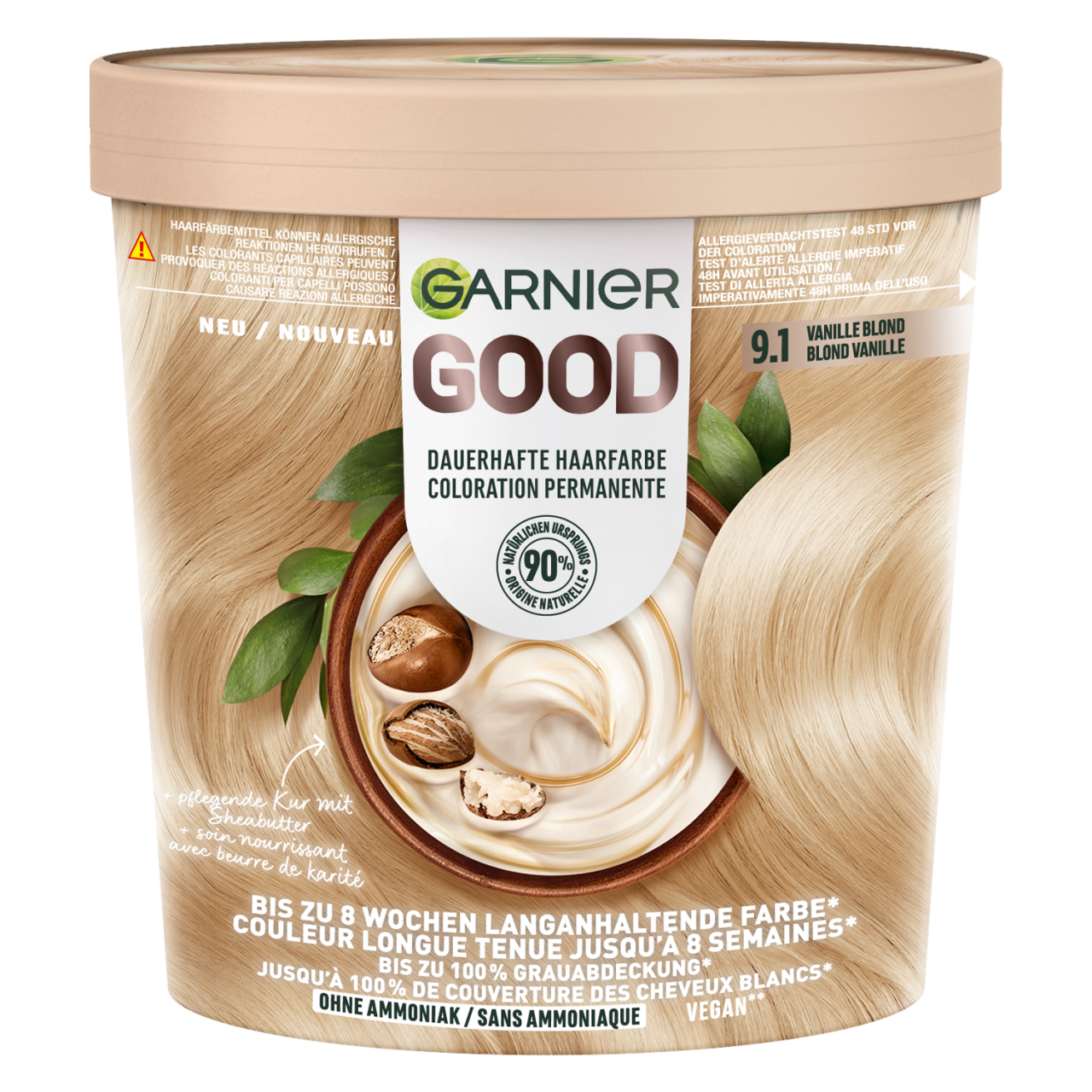 Good Color - Dauerhafte Haarfarbe 9.1 Vanille Blond von GARNIER