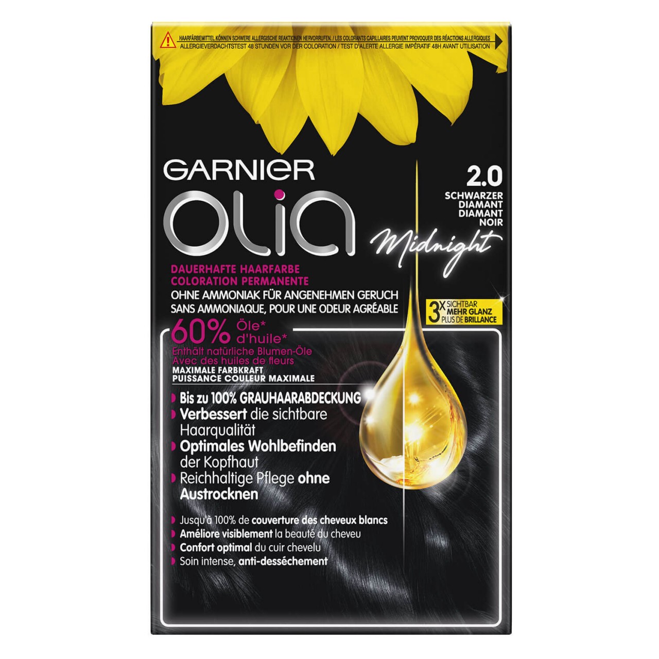 Olia - 2.0 Schwarzer Diamant von GARNIER