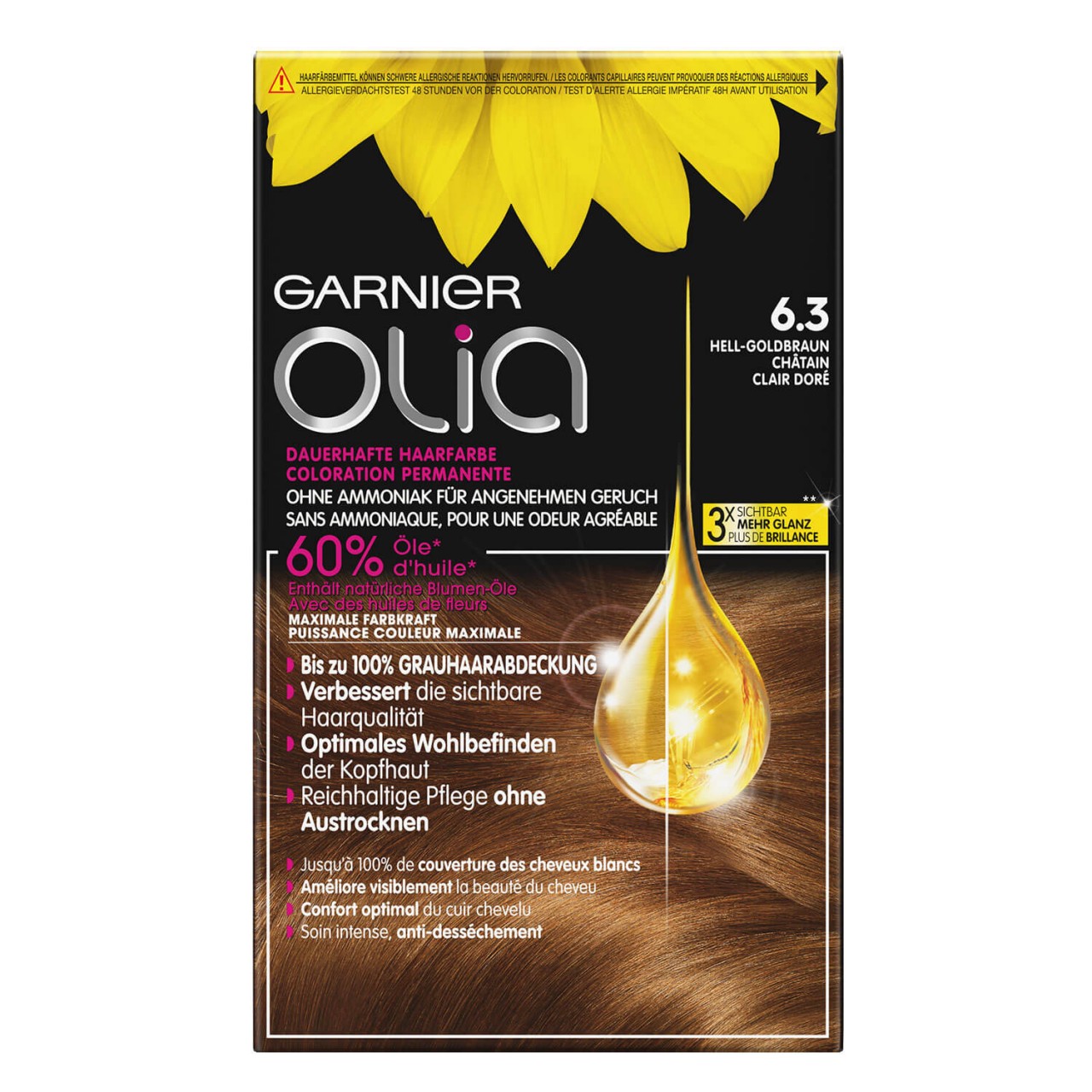 Olia - 6.3 Hell-Goldbraun von GARNIER