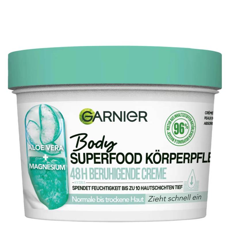 Skinactive Body - Body Superfood 48H Körpercreme Aloe Vera + Magnesium von GARNIER