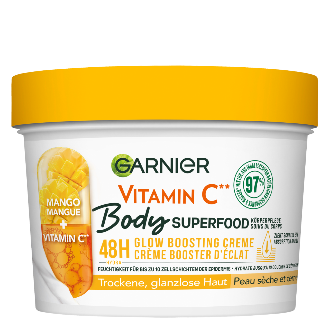 Skinactive Body - Superfood Mango Vitamin C Körperpflege Skinactive Body - Superfood Mango Vitamin C Körperpflege von GARNIER