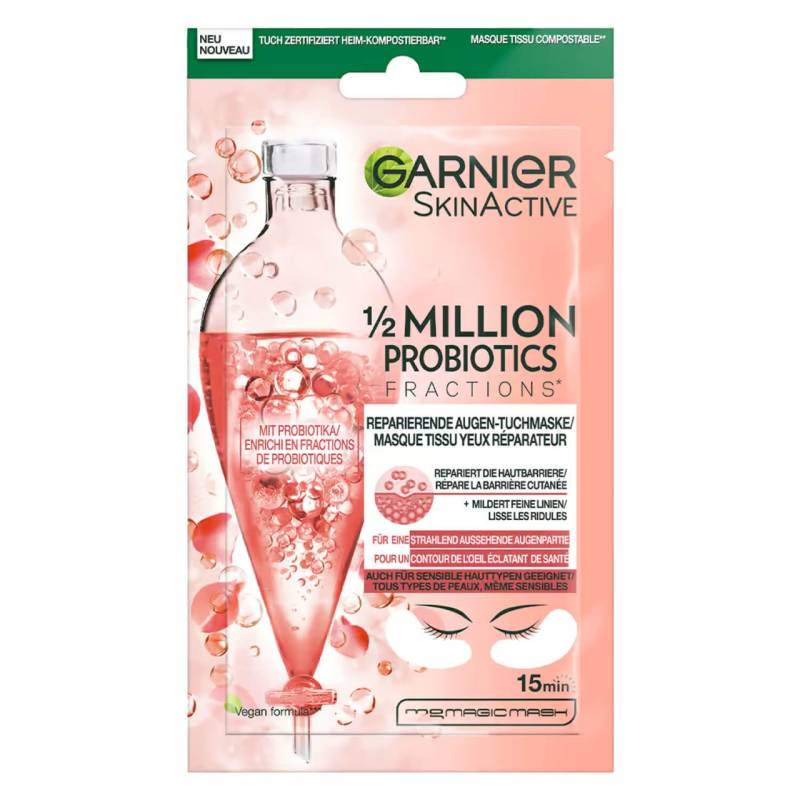 Skinactive Face - 1/2 Million Probiotics reparierende Augen-Tuchmaske von GARNIER