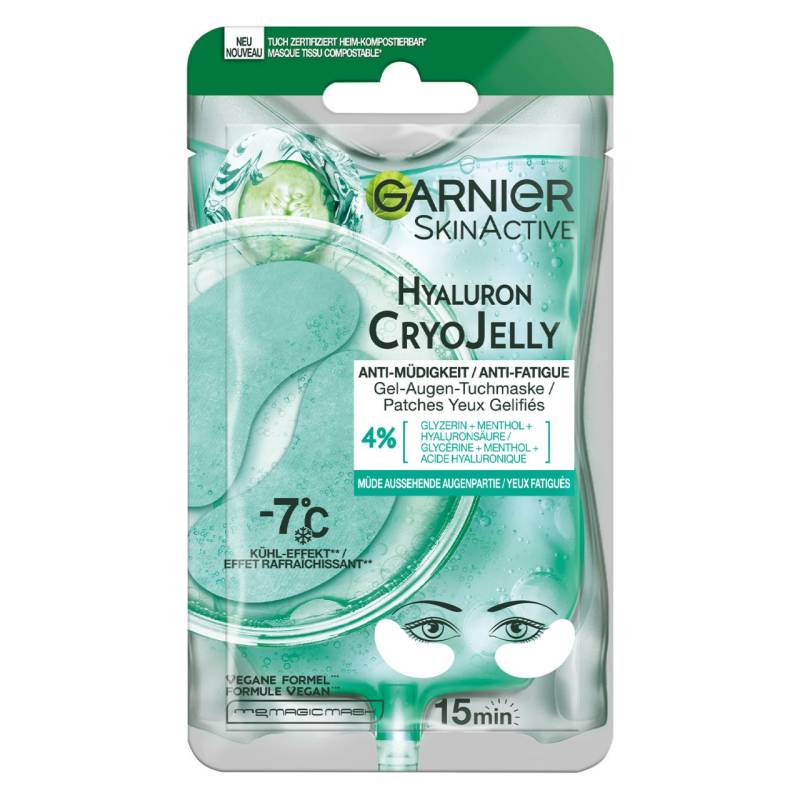 Skinactive Face - Hyaluron Cyro Jelly Eye Mask von GARNIER