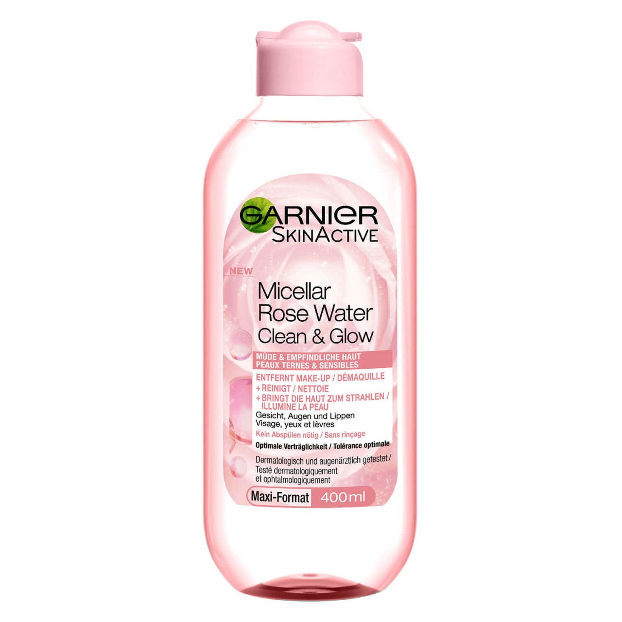 Skinactive Face - Mizellen Reinigungswasser All-in-1 mit Rosenwasser von GARNIER