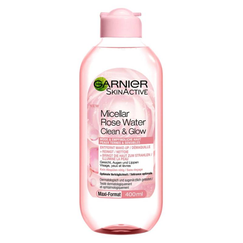 Skinactive Face - Mizellen Reinigungswasser All-in-1 mit Rosenwasser von GARNIER