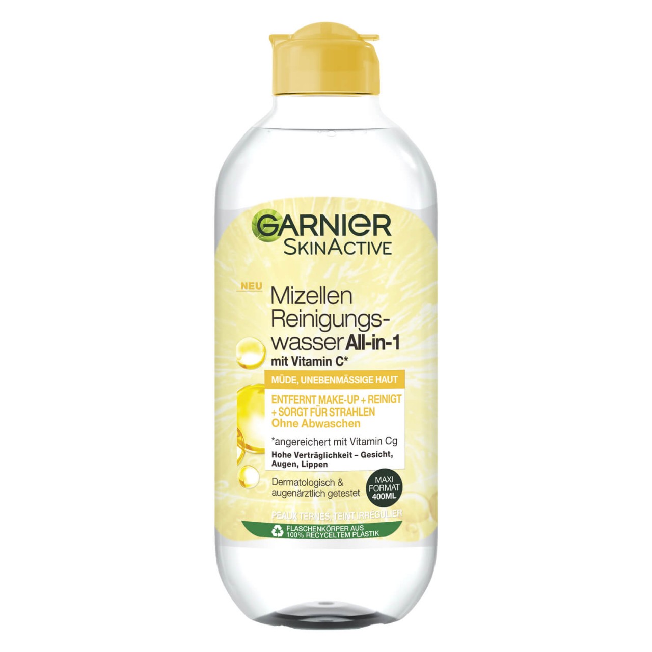 Skinactive Face - Vitamin C Mizellen Reinigungswasser All-in-1 von GARNIER