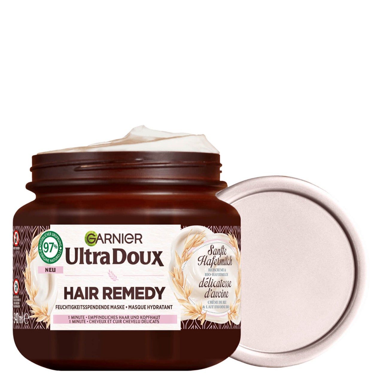 Ultra Doux Haircare - Hair Remedy Sanfte Hafermilch Mask von GARNIER