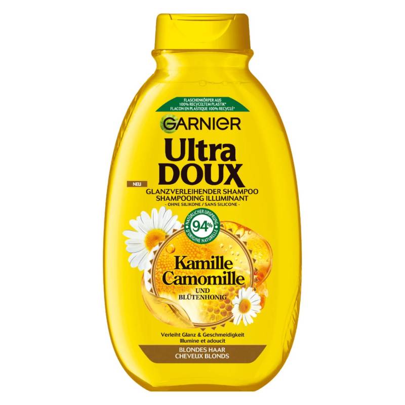 Ultra Doux Haircare - Kamille & Blütenhonig Shampoo von GARNIER