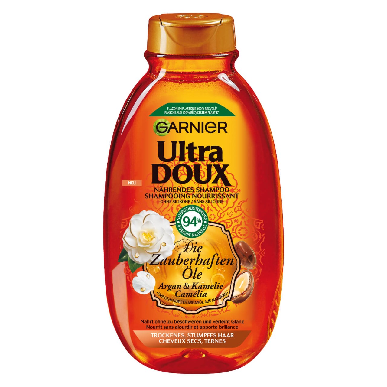 Ultra Doux Haircare - Zauberhaftes Kamelien & Arganöl Shampoo von GARNIER