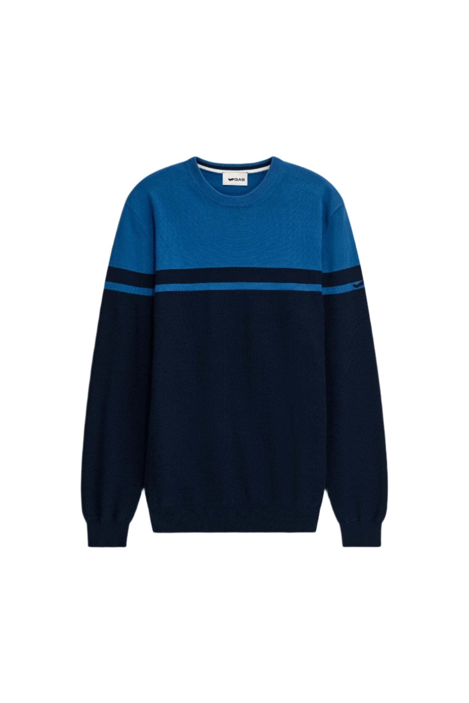 GAS Strickpullover »Gas Pullover Avier Round Neck«