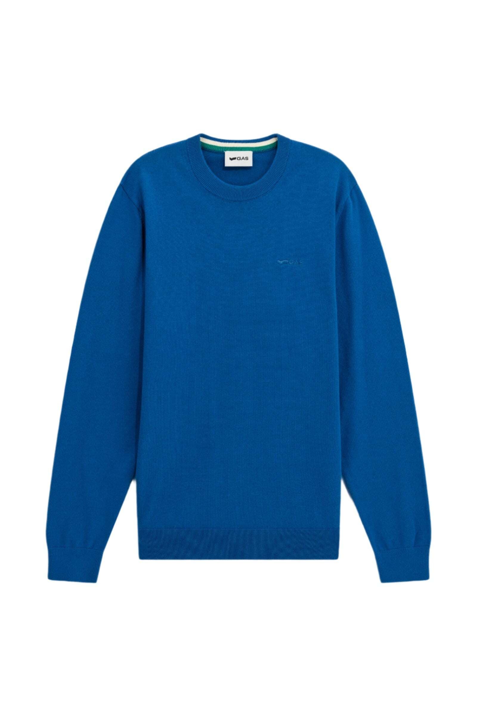 GAS Strickpullover »Gas Pullover Avier Round Neck« von GAS