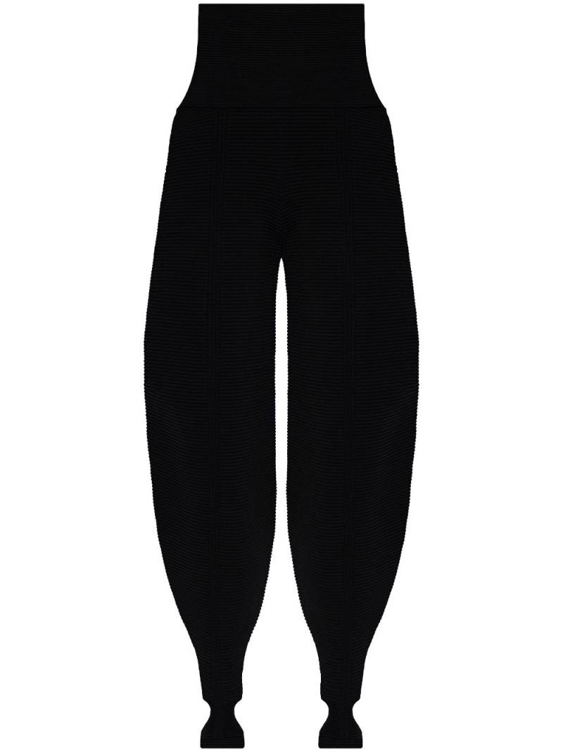 GAUGE81 Melo ribbed trousers - Black von GAUGE81