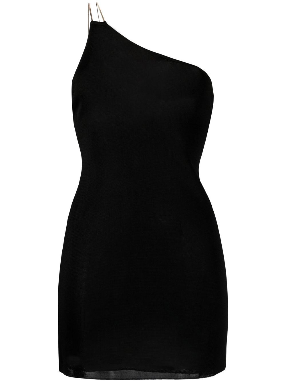 GAUGE81 one-shoulder bodycon mini dress - Black von GAUGE81