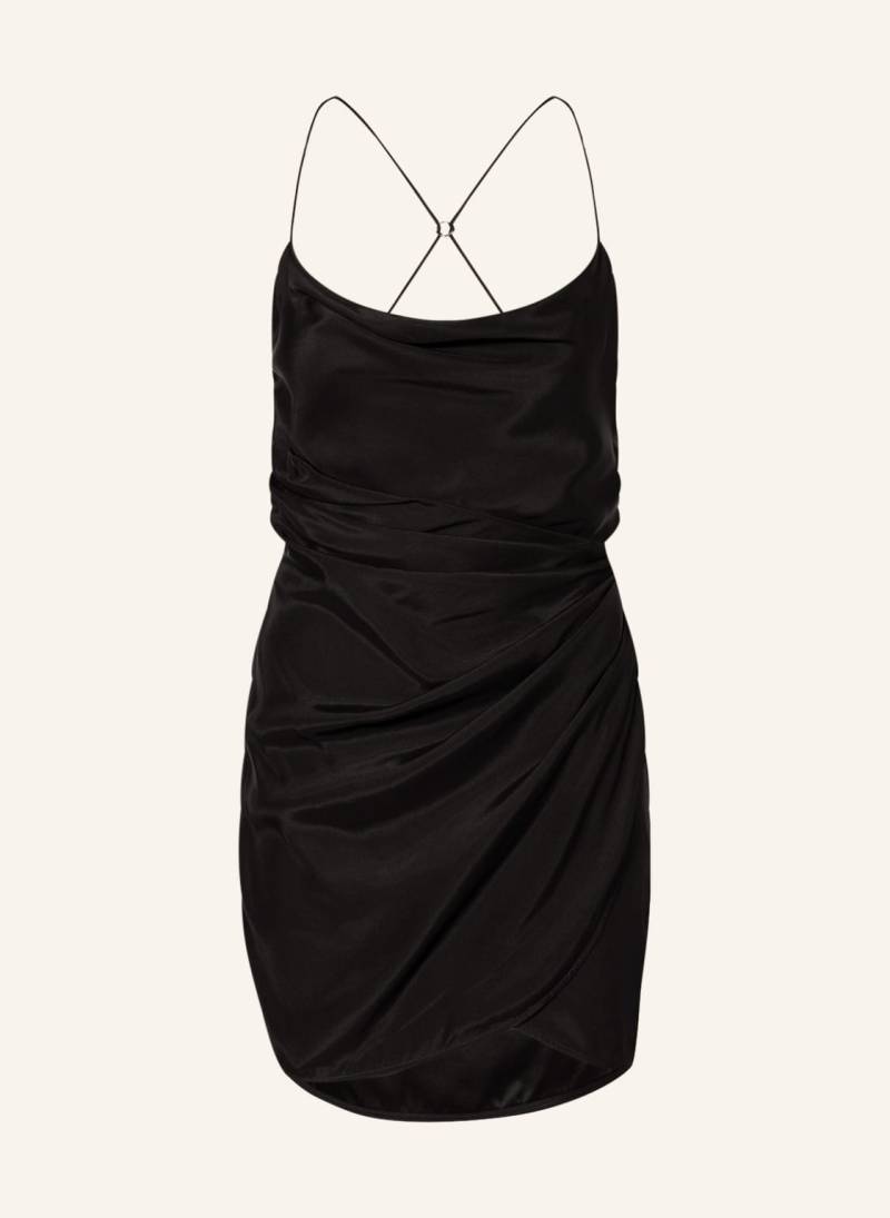 gauge81 Cocktailkleid Shiroi Aus Seide schwarz von GAUGE81