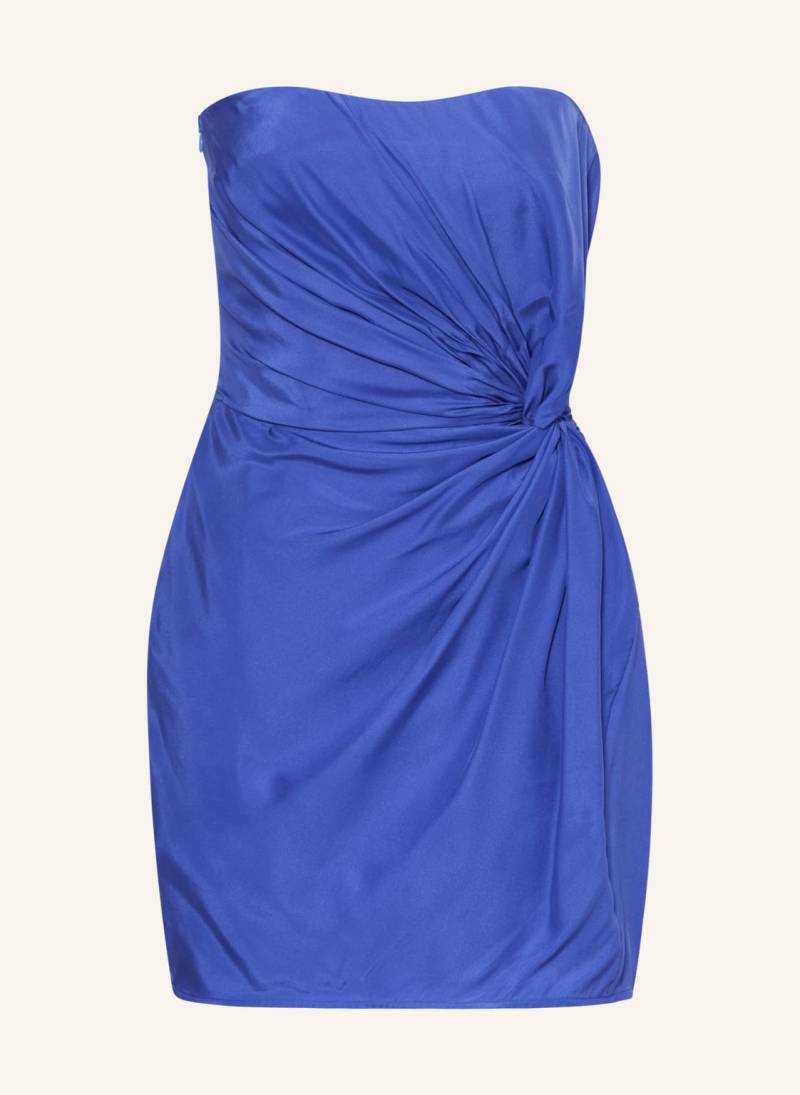 gauge81 Off-Shoulder-Kleid Hirata Aus Satin lila von GAUGE81