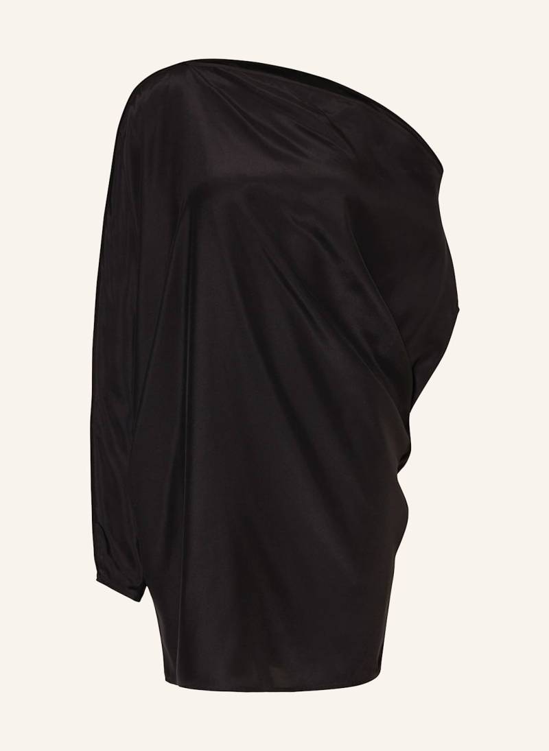 gauge81 One-Shoulder-Kleid Ota Aus Seide schwarz von GAUGE81