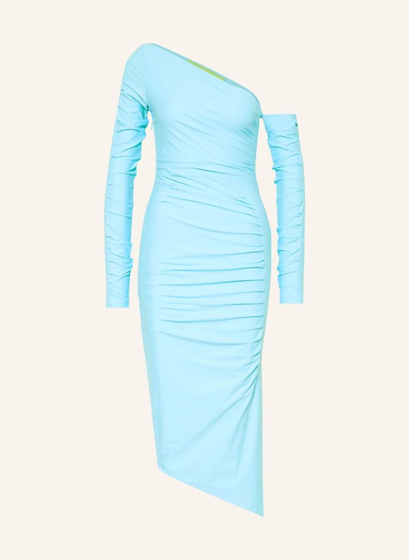 gauge81 One-Shoulder-Kleid Sena Aus Jersey blau von GAUGE81