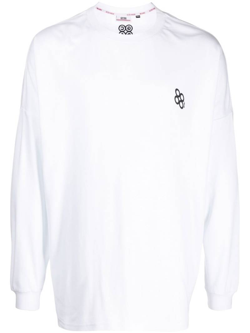 GCDS Bliss graphic-print T-shirt - White von GCDS