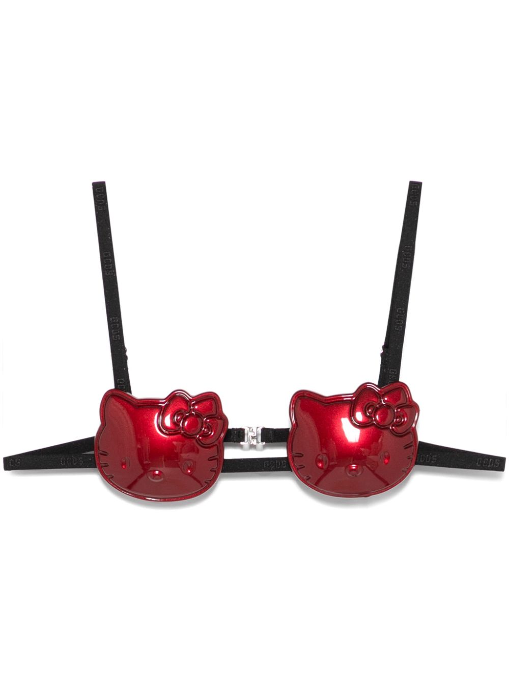 GCDS Hello Kitty Bold bra top - Red von GCDS