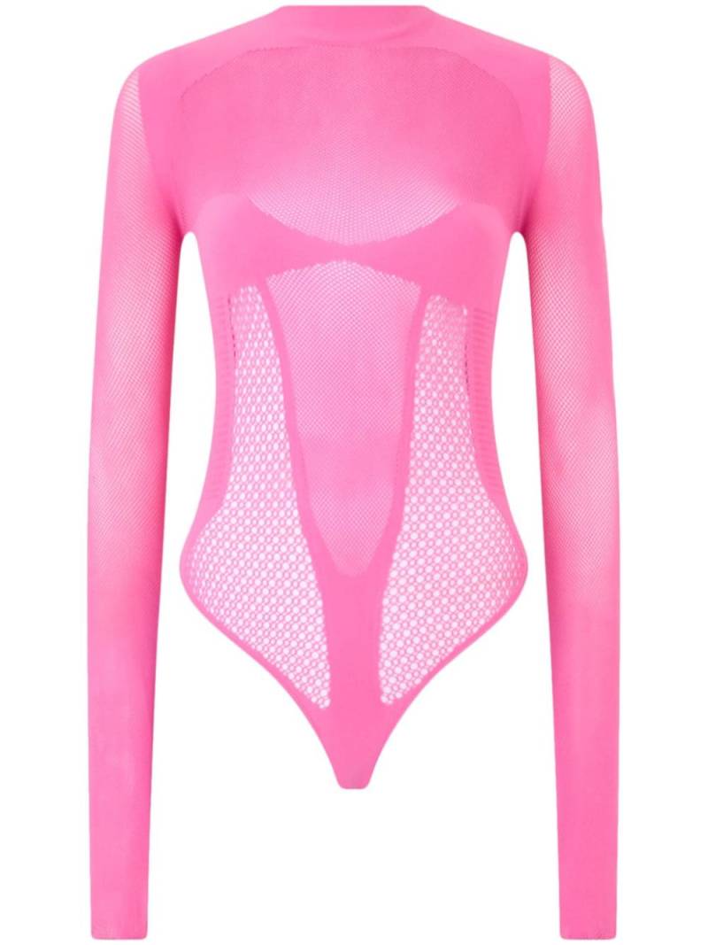 GCDS long sleeve body - Pink von GCDS