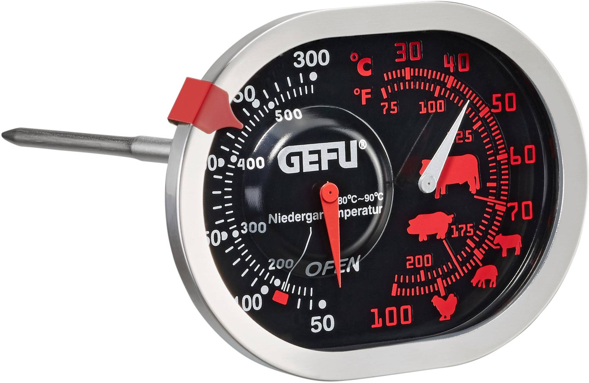 GEFU Bratenthermometer »MESSIMO«, 3in1, Edelstahl GEFU Bratenthermometer »MESSIMO«, 3in1, Edelstahl von GEFU