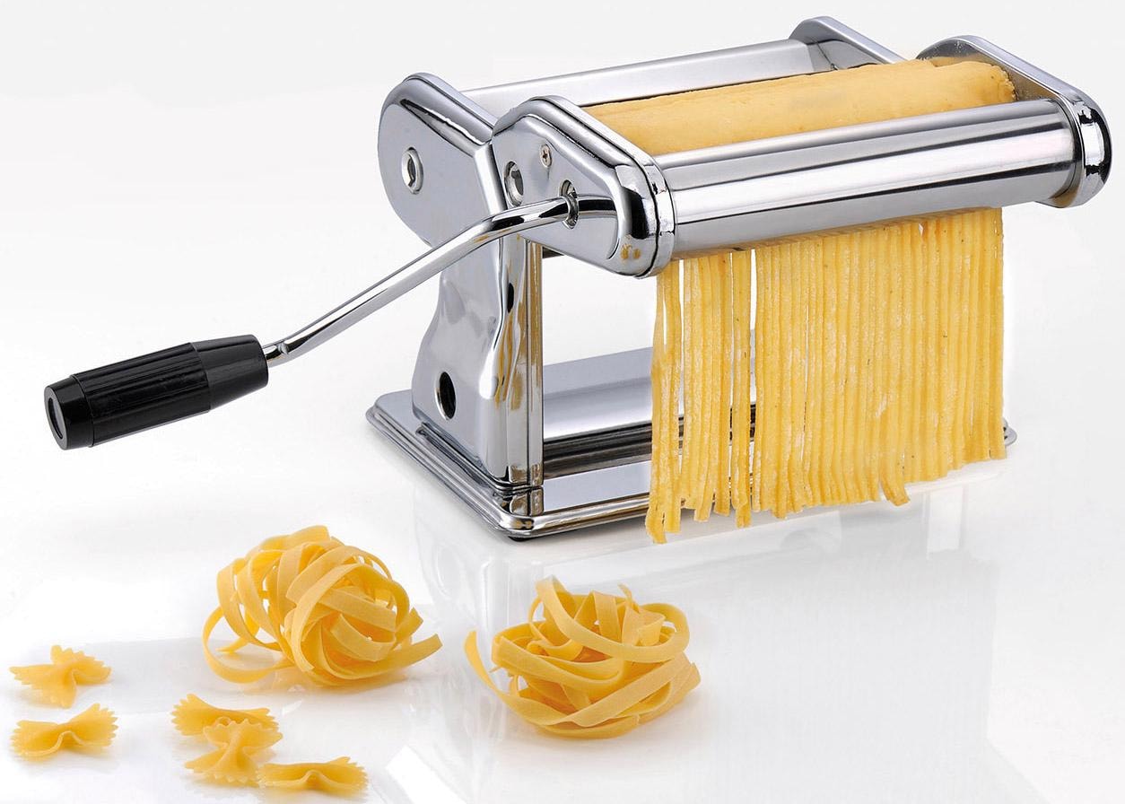 GEFU Nudelmaschine »Pasta Perefetta Brillante«, für 3 verschiedene Nudelsorten von GEFU