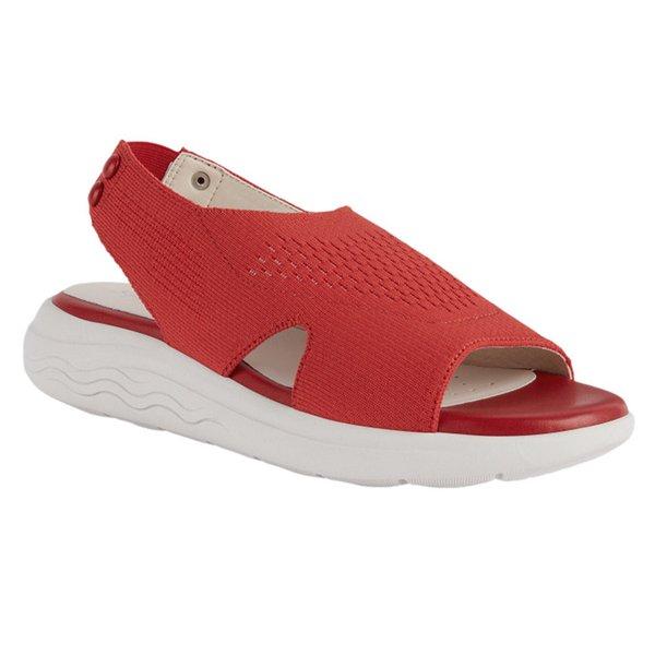 Sandalen Spherica Ec5 Damen Rot Bunt 39 von GEOX