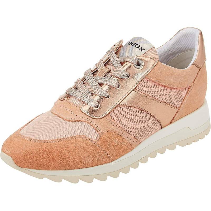 Sneaker Tabelya, Leder Unisex Pfirsich 36 von GEOX