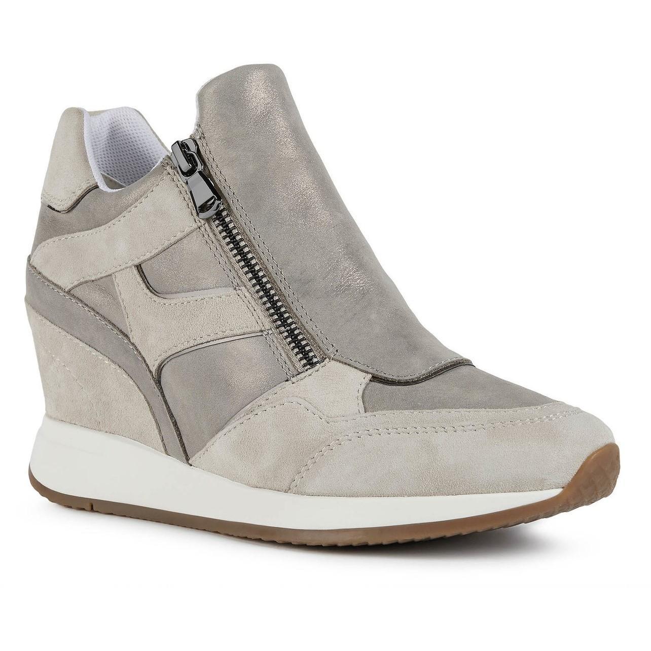 Sneaker Nydame, Leder Damen Seegrau 40 von GEOX