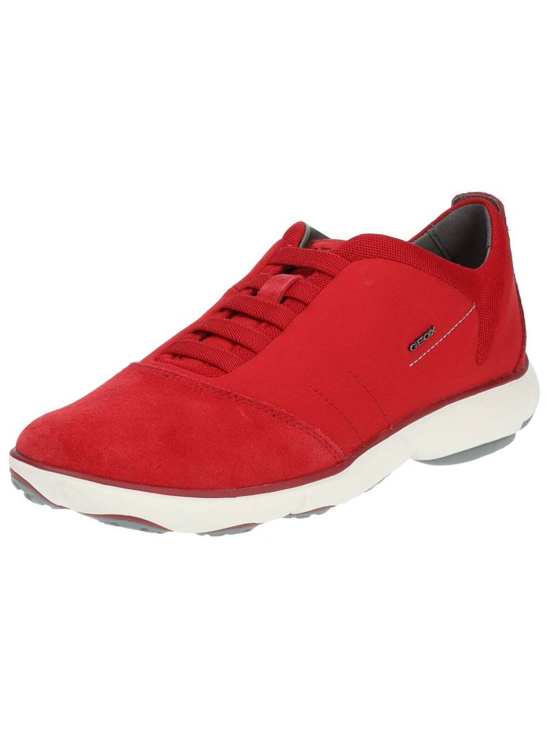 Sneaker U52d7b 01122 Herren Rot Bunt 41 von GEOX