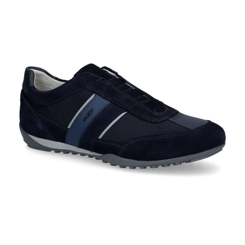 Geox - sneakers wells suede+textile, für Herren, Größe 42 von Geox